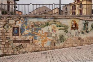 Pietrelcina, murales: anima di Padre Pio | Life and News Magazine