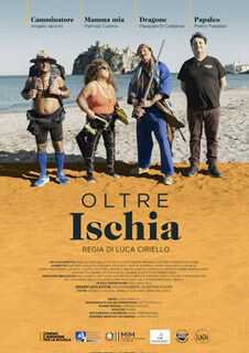 Locandina del docufilm “Oltre Ischia”
