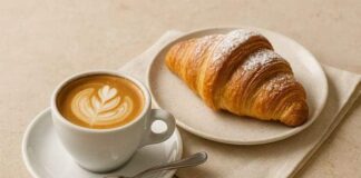 La più classica colazione all'italiana con caffè e brioche | Life and News Magazine
