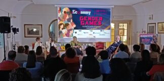 La sesta edizione di Herconomy dal titolo “Gender Games. Perché la parità di genere non è un gioco”. Particolare dell'evento