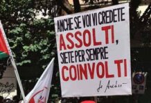 La piazza denuncia l’inerzia del Governo che «mette le mani davanti agli occhi» e si «copre le orecchie per non sentire ciò che succede a Gaza