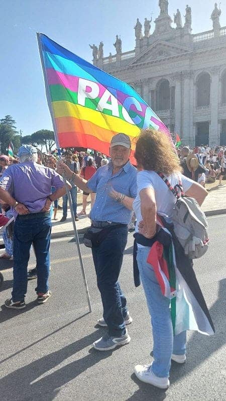 Un momento della manifestazione di denuncia di quanto succede a Gaza | Life and News Magazine